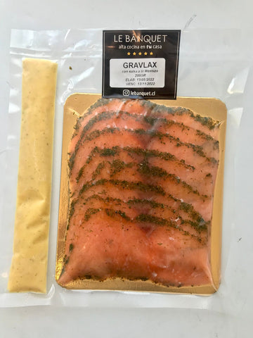 Gravlax de salmón 200 gr
