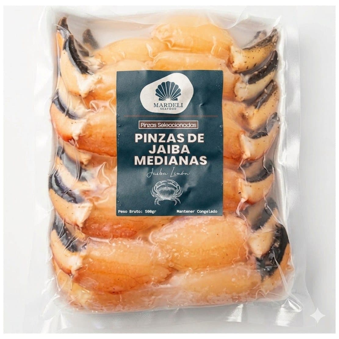 Pinzas de jaiba medianas