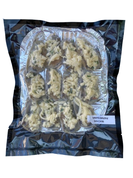 Machas a la parmesana 12u