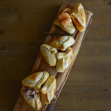 Empanadas cóctel camarón queso 10 unidades